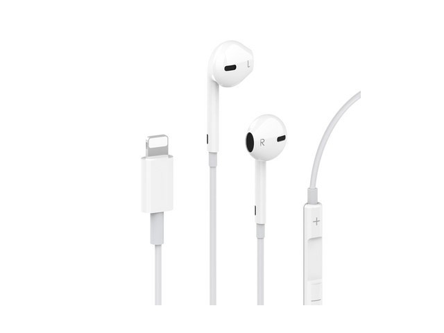 [아이폰 줄이어폰] 저렴한 가격 뉴클 이어핏 8핀 유선 블루투스 이어폰